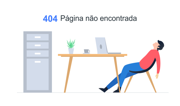 Erro 404 - Página não contrada